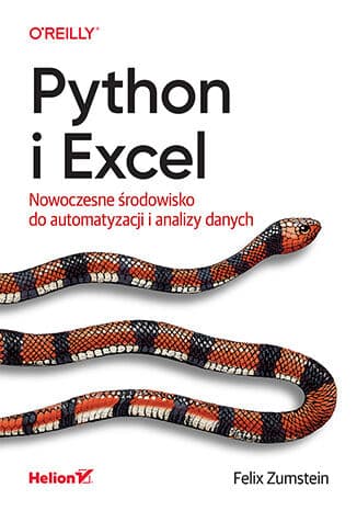 Okładka: Python i Excel