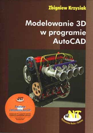 Okładka: Modelowanie 3D w programie AutoCAD
