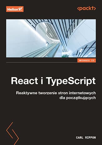 Okładka: React i TypeScript