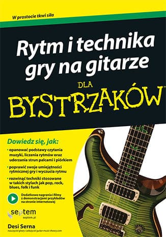 Okładka: Rytm i technika gry na gitarze dla bystrzaków