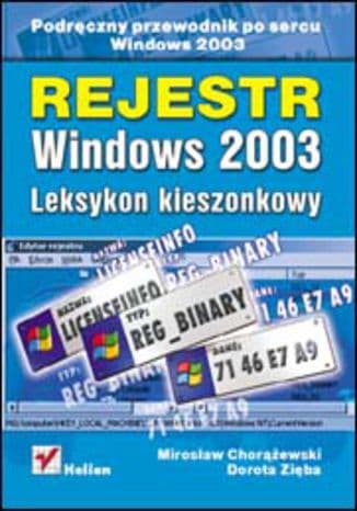Okładka: Rejestr Windows 2003