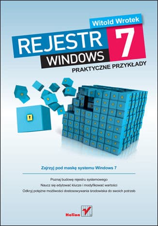 Okładka: Rejestr Windows 7