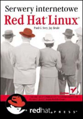 Okładka: Serwery internetowe Red Hat Linux