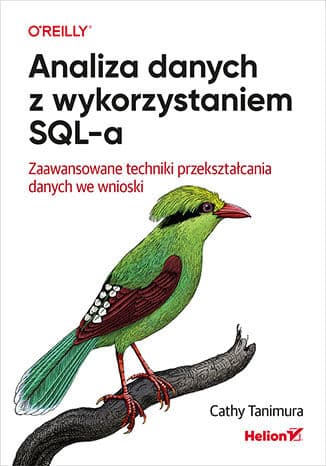 Okładka: Analiza danych z wykorzystaniem SQL-a