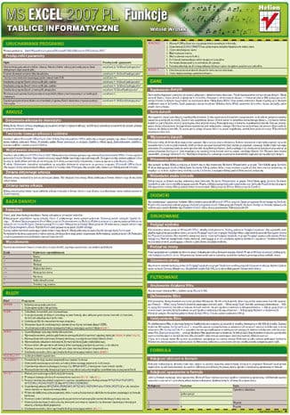 Okładka: MS Excel 2007 PL