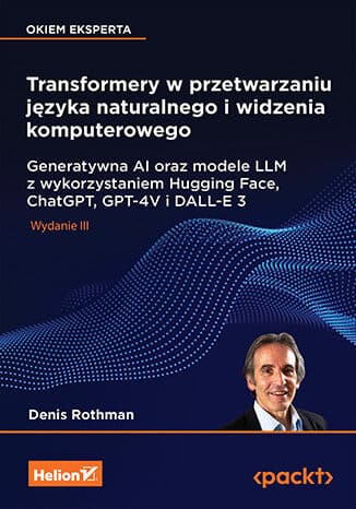 Okładka: Transformery w przetwarzaniu języka naturalnego i widzenia komputerowego