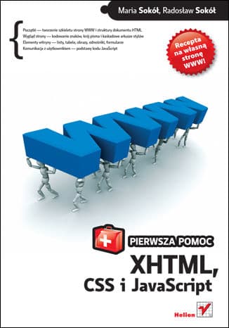 Okładka: XHTML, CSS i JavaScript