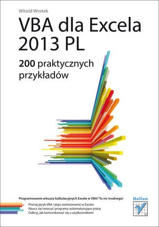Okładka: VBA dla Excela 2013 PL