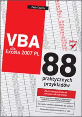 Okładka: VBA dla Excela 2007 PL