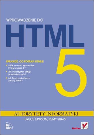 Okładka: Wprowadzenie do HTML5