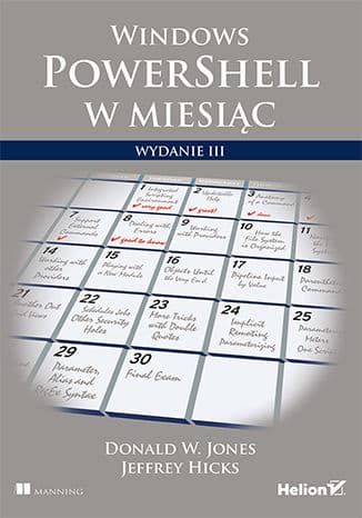 Okładka: Windows PowerShell w miesiąc