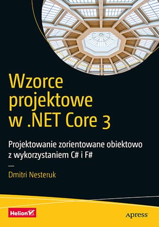 Okładka: Wzorce projektowe w .NET Core 3