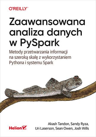Okładka: Zaawansowana analiza danych w PySpark