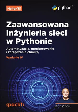 Okładka: Zaawansowana inżynieria sieci w Pythonie