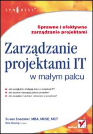 Okładka: Zarządzanie projektami IT w małym palcu