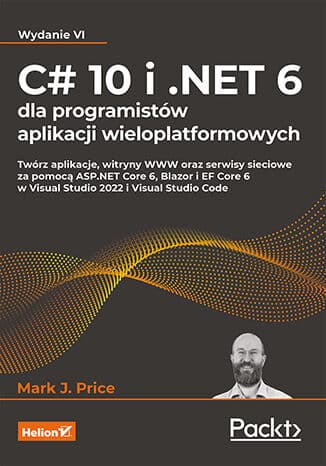 Okładka: C# 10 i .NET 6 dla programistów aplikacji wieloplatformowych