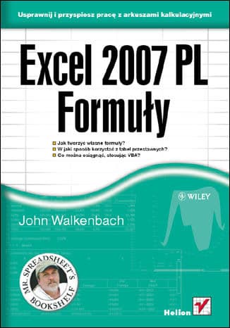 Okładka: Excel 2007 PL formuły
