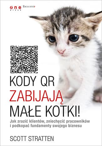 Okładka: Kody QR zabijają małe kotki