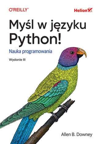 Okładka: Myśl w języku Python!