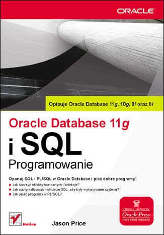 Okładka: Oracle Database 11g i SQL