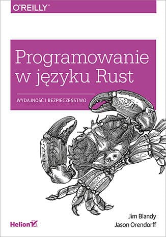 Okładka: Programowanie w języku Rust