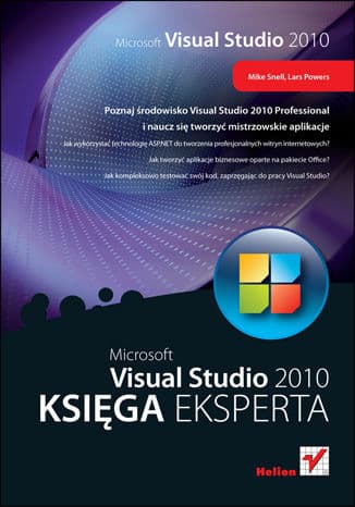 Okładka: Microsoft Visual Studio 2010